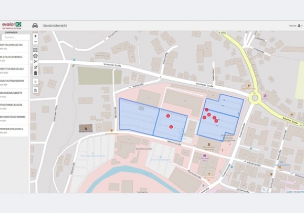 evalorIQ™Carfinder Map